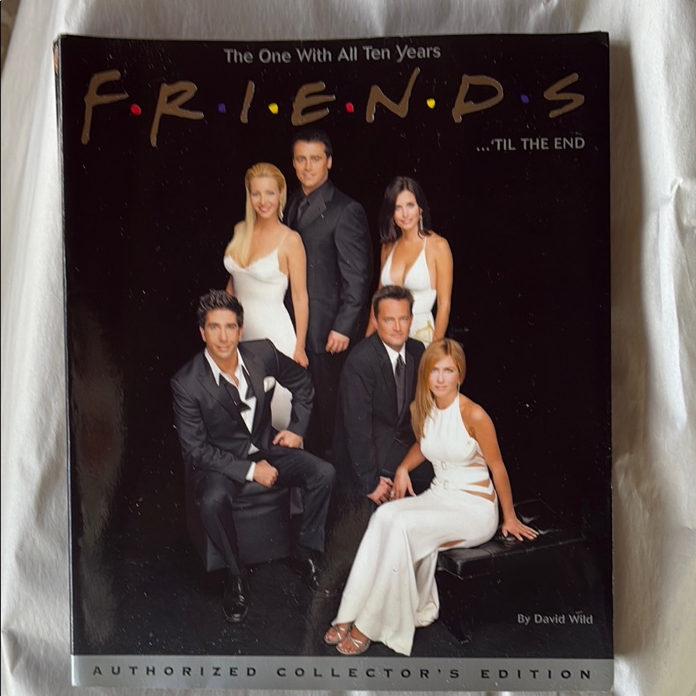 FRIENDS Collector's Edition Book - Black and White Cover